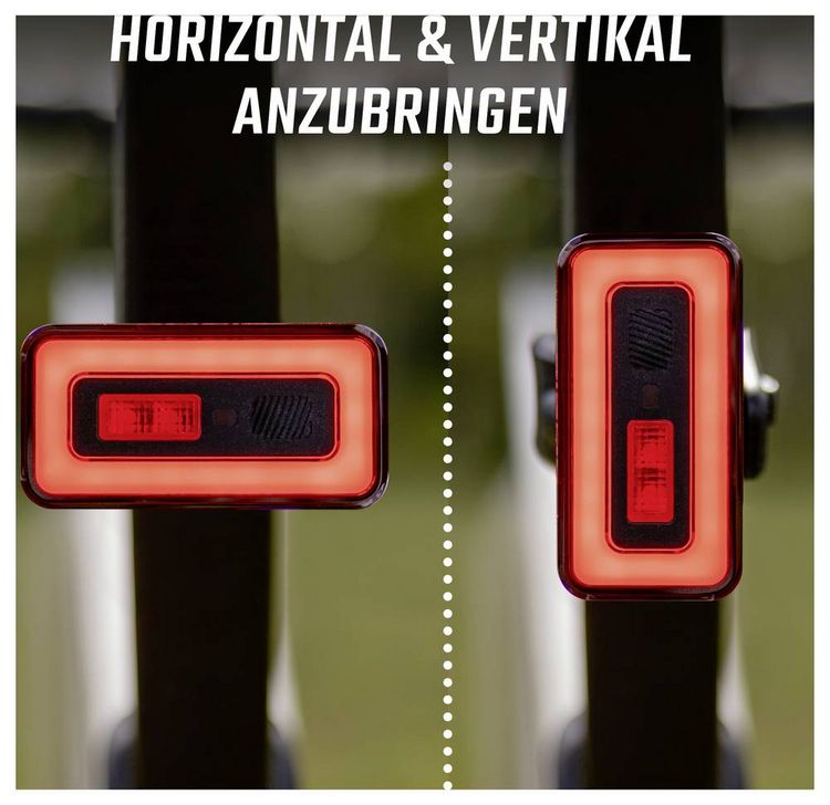 Produktbild: Sigma Fahrrad-R&uuml;cklicht HIRO 70 COB LED akkubetrieben