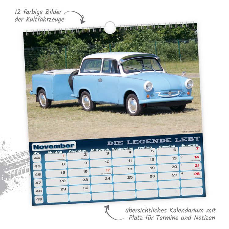 Produktbild: TR&Ouml;TSCH - Technikkalender Trabant 2027