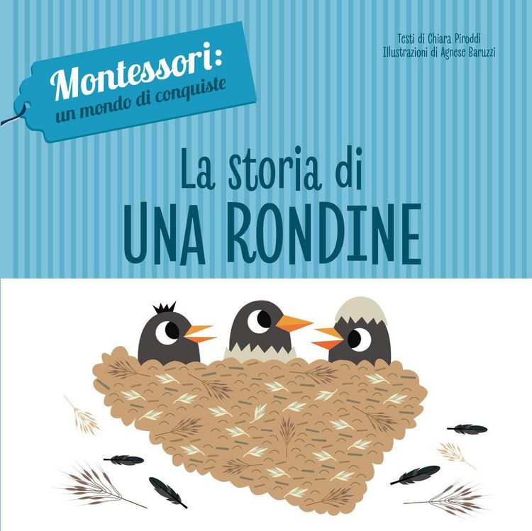 Produktbild: La storia di una rondine. Montessori: un mondo di conquiste