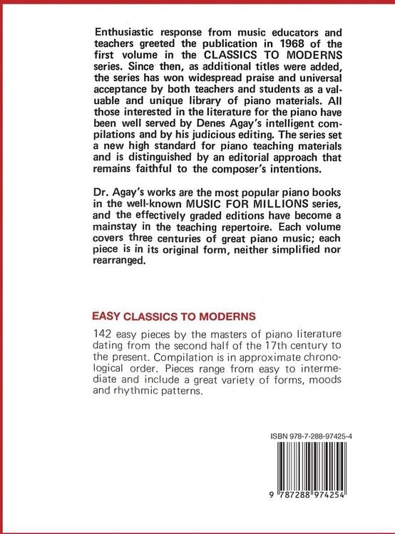 Produktbild: Easy Classics to Moderns