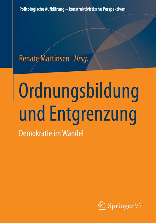 Produktbild: Ordnungsbildung und Entgrenzung