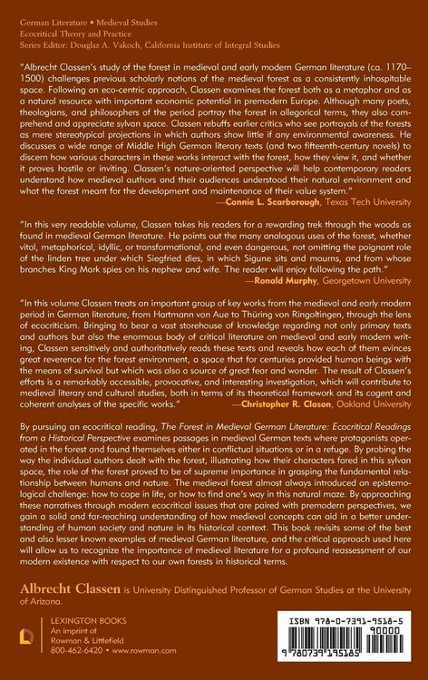 Produktbild: Forest in Medieval German Literature