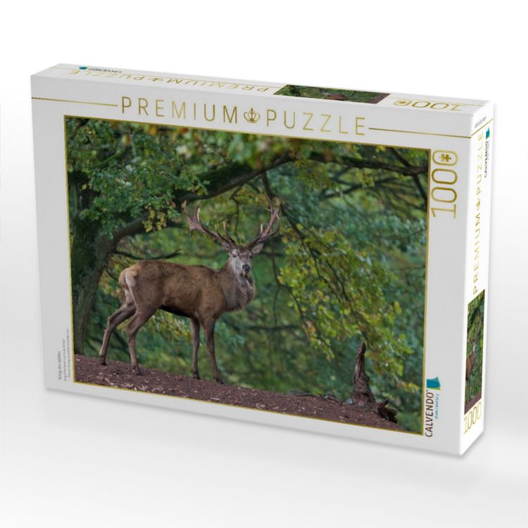Produktbild: CALVENDO Puzzle K&ouml;nig des Waldes | 1000 Teile Lege-Gr&ouml;&szlig;e 64x48cm Foto-Puzzle f&uuml;r gl&uuml;ckliche Stunden