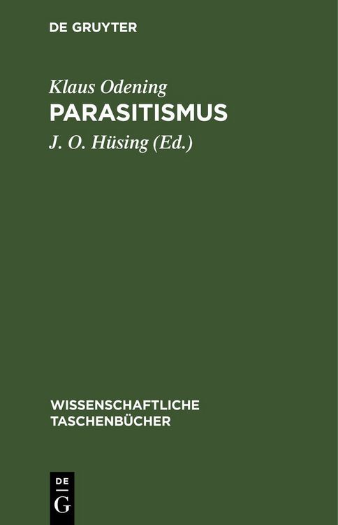 Produktbild: Parasitismus