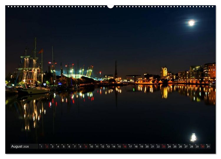 Produktbild: Londoner Perspektiven (hochwertiger Premium Wandkalender 2026 DIN A2 quer), Kunstdruck in Hochglanz