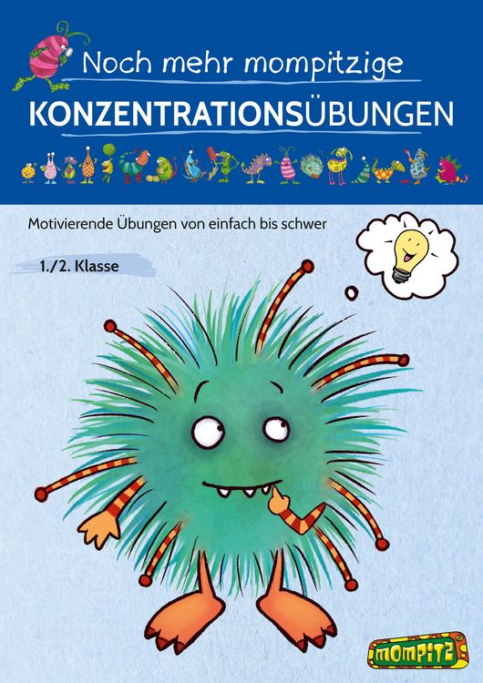Produktbild: Noch mehr mompitzige Konzentrations&uuml;bungen