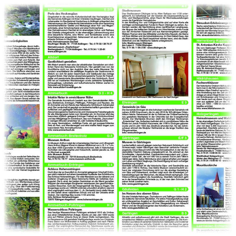 Produktbild: Publicpress Rad- und Wanderkarte Landkreis B&ouml;blingen, Naturpark Sch&ouml;nbuch, Herrenberg, Sindelfingen, T&uuml;bingen 1:50.000