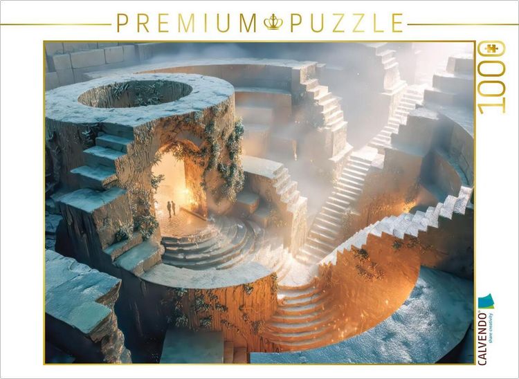 Produktbild: CALVENDO Puzzle Labyrinth | 1000 Teile Lege-Gr&ouml;&szlig;e 64x48cm Foto-Puzzle f&uuml;r gl&uuml;ckliche Stunden