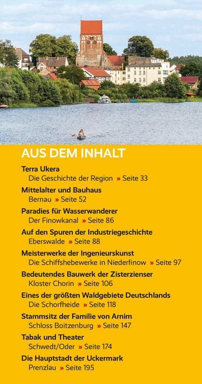 Produktbild: TRESCHER Reisef&uuml;hrer Barnim und Uckermark
