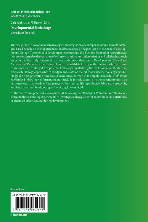 Produktbild: Developmental Toxicology