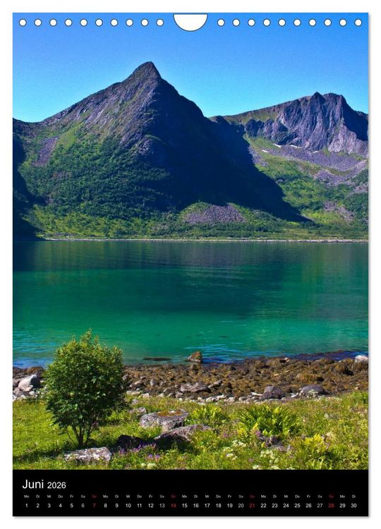Produktbild: Norwegen (Wandkalender 2026 DIN A4 hoch), CALVENDO Monatskalender