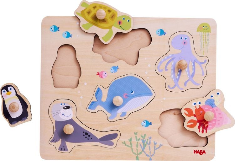 Produktbild: Greifpuzzle Meerestiere