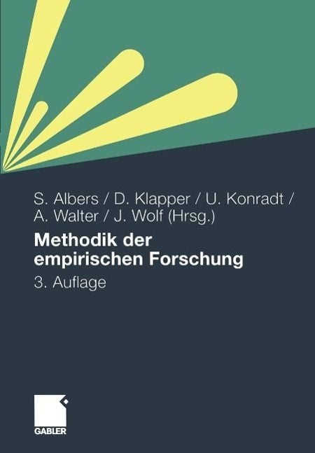 Produktbild: Methodik der empirischen Forschung