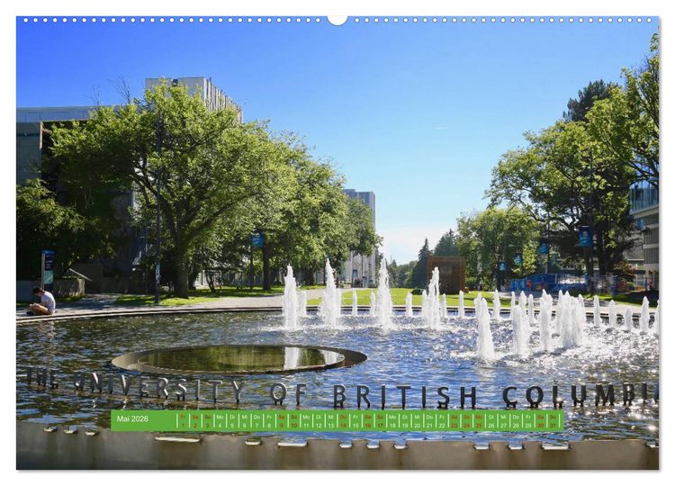 Produktbild: Vancouver - Tr&auml;umen zwischen Wolken und Meer (hochwertiger Premium Wandkalender 2026 DIN A2 quer), Kunstdruck in Hochglanz