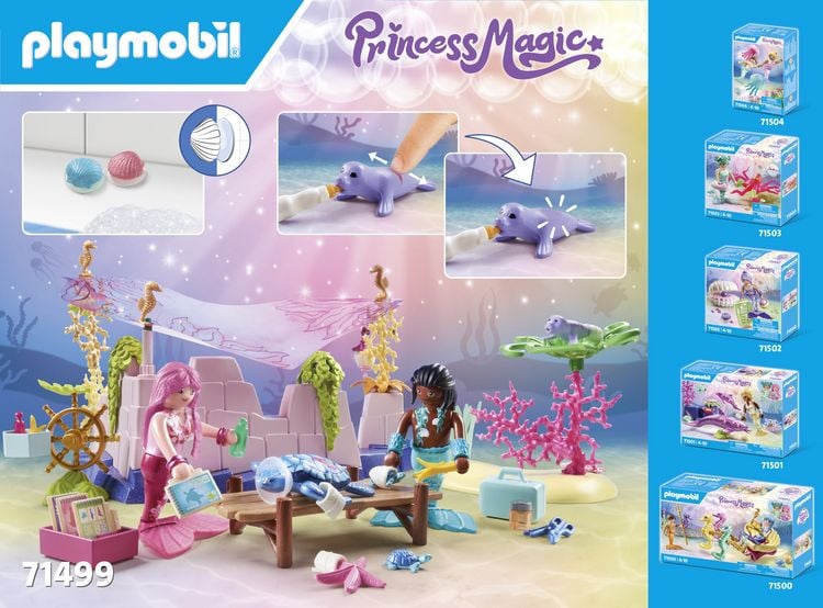 Produktbild: PLAYMOBIL 71499 Meerjungfrauen-Tierpflege