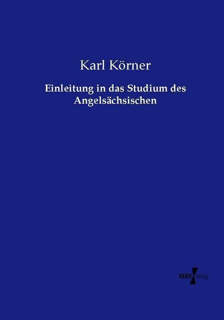 Produktbild: Einleitung in das Studium des Angels&auml;chsischen