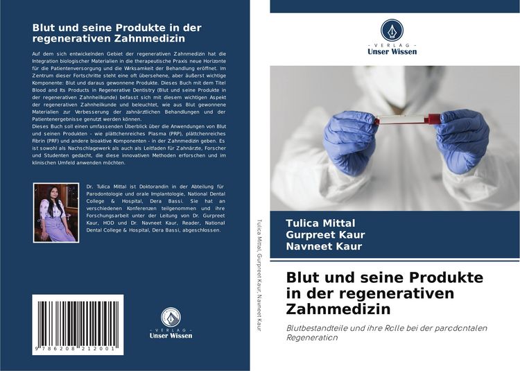 Produktbild: Blut und seine Produkte in der regenerativen Zahnmedizin