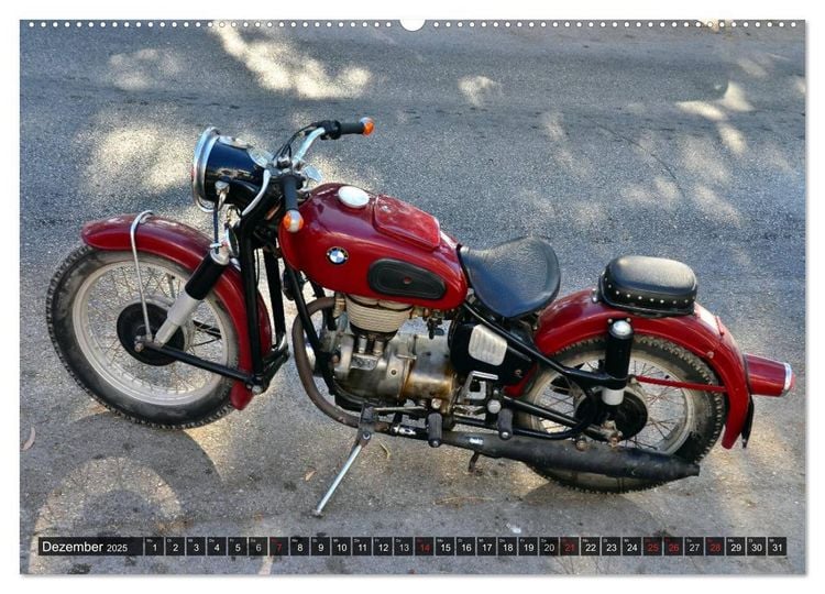 Produktbild: BMW R26 (hochwertiger Premium Wandkalender 2025 DIN A2 quer), Kunstdruck in Hochglanz