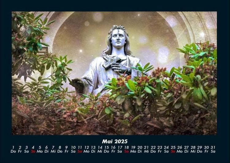 Produktbild: Mit Fantasy durch's Jahr 2025 Fotokalender DIN A4