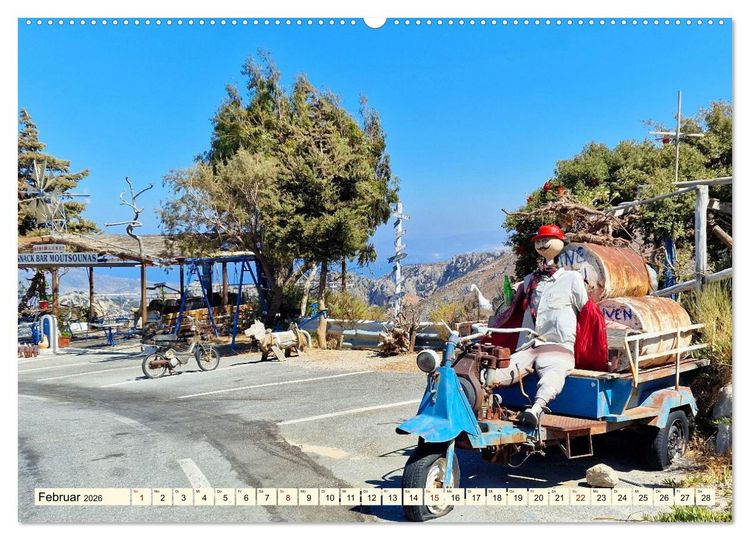 Produktbild: Gr&uuml;nde f&uuml;r Urlaub auf Kreta (hochwertiger Premium Wandkalender 2026 DIN A2 quer), Kunstdruck in Hochglanz