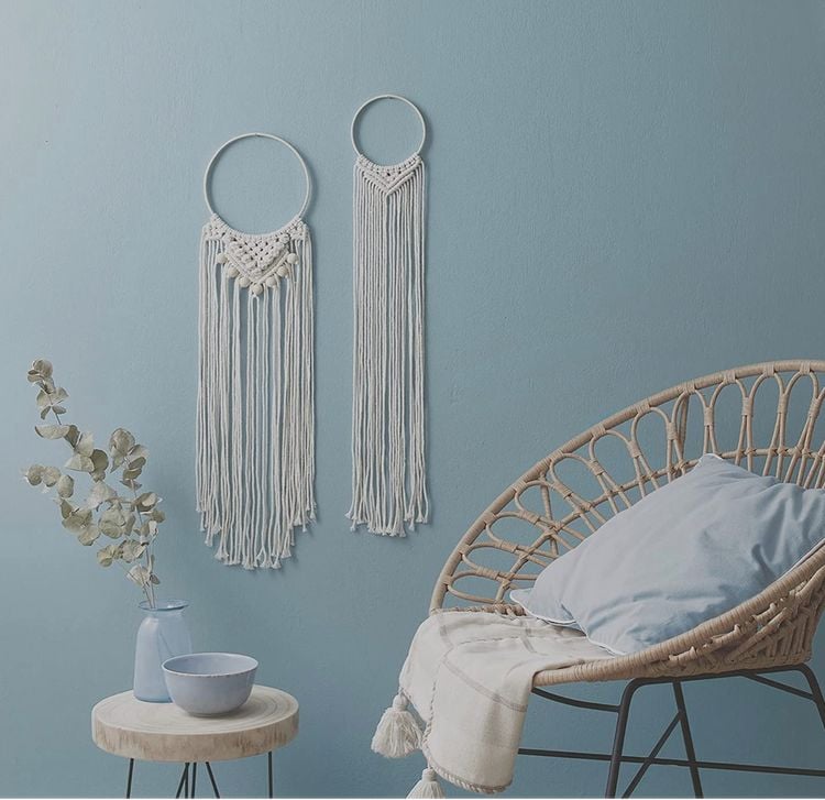 Produktbild: Makramee Kn&uuml;pf-Set Wandschmuck