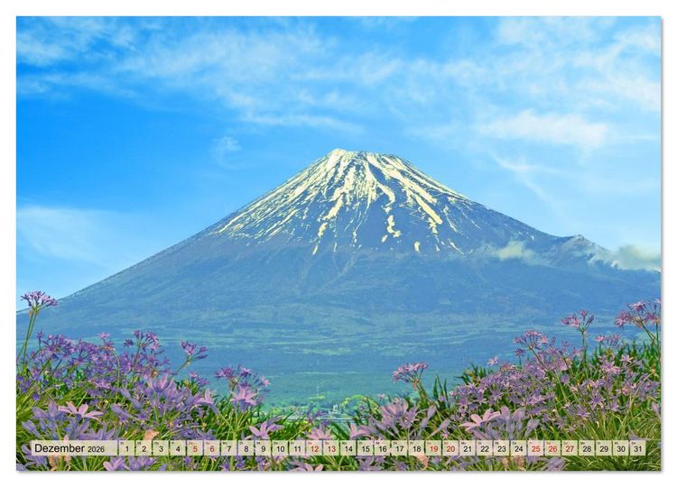 Produktbild: Japan entdecken Tokio, Osaka & mehr (Wandkalender 2026 DIN A4 quer), CALVENDO Monatskalender