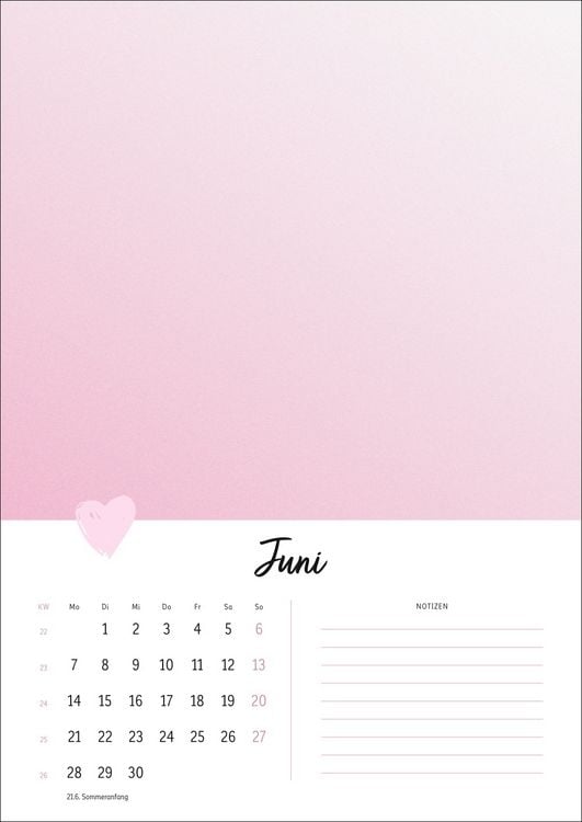 Produktbild: Kreativkalender Mit Liebe gemacht A4 2027