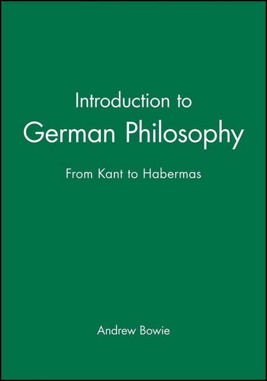 Produktbild: Introduction to German Philosophy