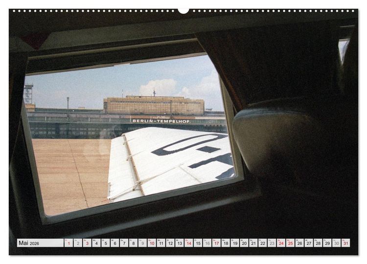 Produktbild: Junkers Ju-52 Rundflug &uuml;ber Berlin (Wandkalender 2026 DIN A2 quer), CALVENDO Monatskalender