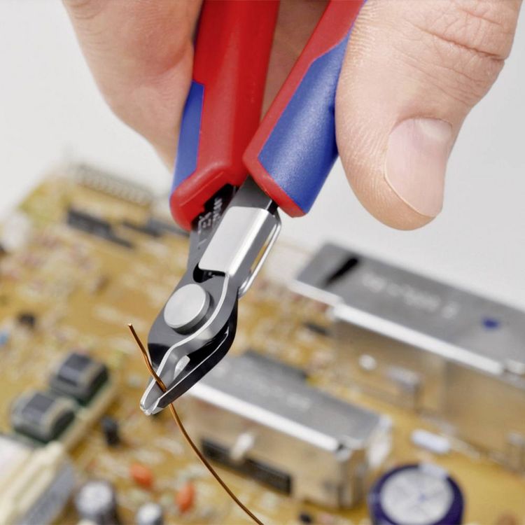 Produktbild: Knipex Super-Knips 78 71 125 Elektronik- u. Feinmechanik Printzange ohne Facette 125mm