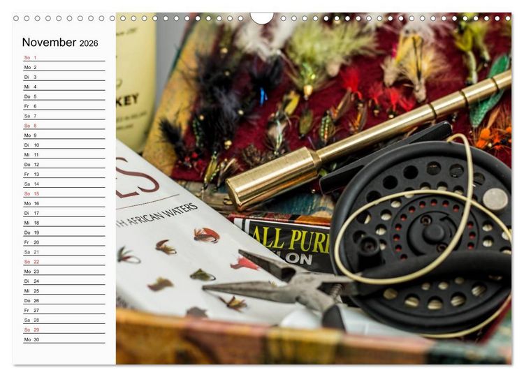 Produktbild: Faszination Angeln und Fischen (Wandkalender 2026 DIN A3 quer), CALVENDO Monatskalender