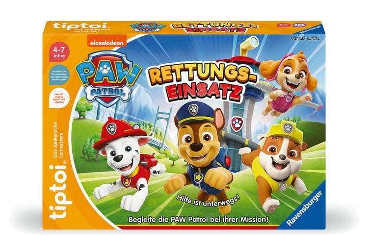 Produktbild: Tiptoi® Paw Patrol Rettungseinsatz - ab 4 Jahre