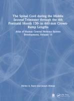 Produktbild: The Spinal Cord during the Middle Second Trimester through the 4th Postnatal Month 130- to 440-mm Crown-Rump Lengths