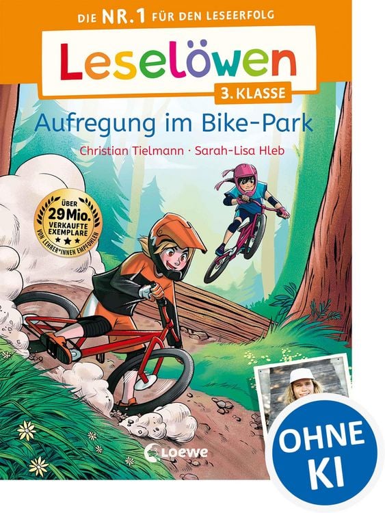 Produktbild: Lesel&ouml;wen 3. Klasse - Aufregung im Bike-Park