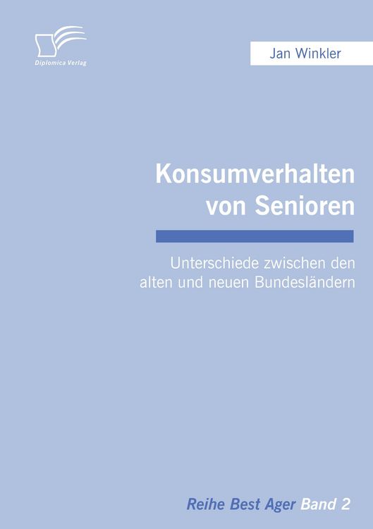 Produktbild: Konsumverhalten von Senioren