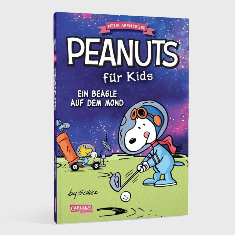Produktbild: Peanuts f&uuml;r Kids - Neue Abenteuer 1: Ein Beagle auf dem Mond