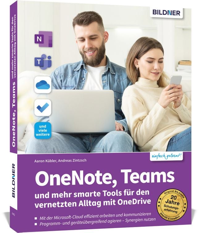 Produktbild: OneNote, Teams und mehr smarte Tools f&uuml;r den vernetzten Alltag mit OneDrive