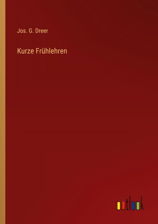 Produktbild: Kurze Fr&uuml;hlehren
