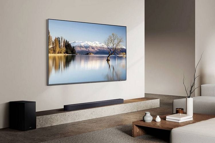 Produktbild: Samsung Q-Serie HW-Q610GF 3.1.2 Soundbar Schwarz Bluetooth&reg;, Dolby Atmos&reg;, inkl. kabellosem Subwoofer, Wandbefestigung, WLAN