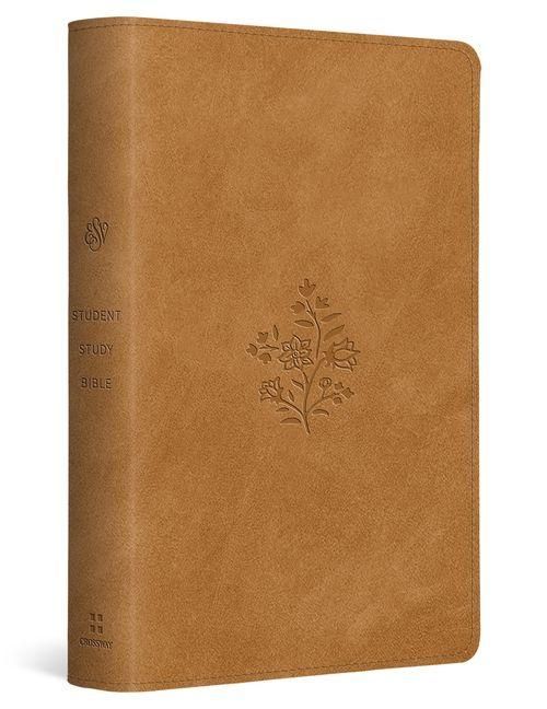 Produktbild: ESV Student Study Bible (Trutone, Nubuck Caramel, Wildflower Design)