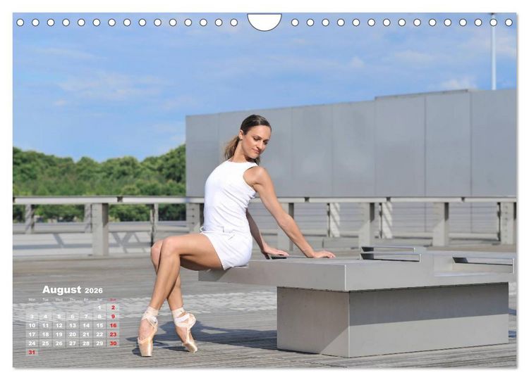 Produktbild: DANCERS IN THE CITY L'Oeil et le Mouvement (Wall Calendar 2026 DIN A4 landscape), CALVENDO 12 Month Wall Calendar