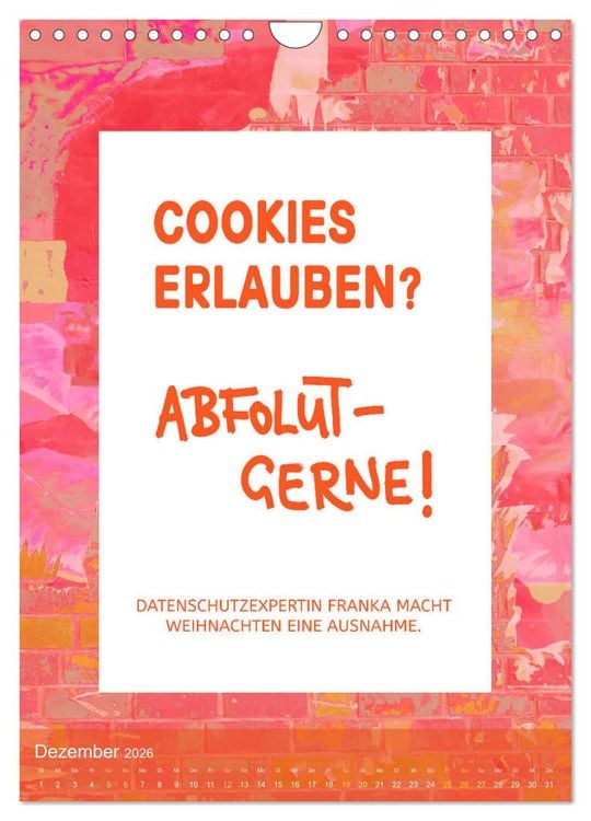 Produktbild: Lach du nur! - Flotte Spr&uuml;che schnell erkl&auml;rt (Wandkalender 2026 DIN A4 hoch), CALVENDO Monatskalender