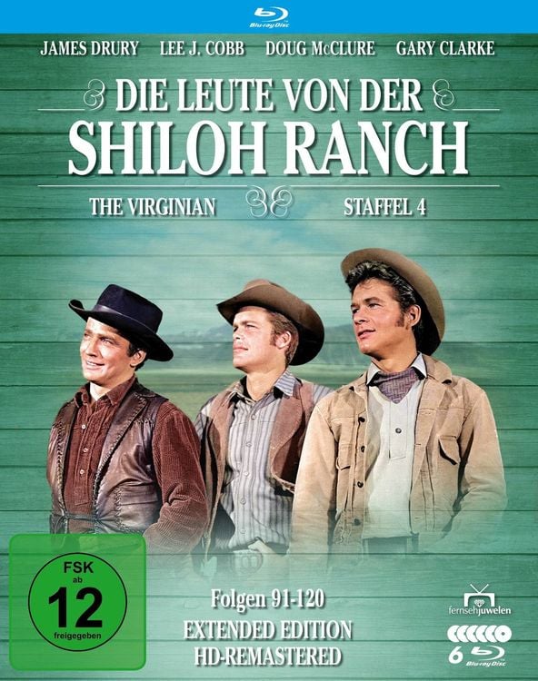 Bild vom Artikel Die Leute von der Shiloh Ranch - Staffel 4 (HD-Remastered) (Fernsehjuwelen)  [6 BRs] vom Autor James Drury