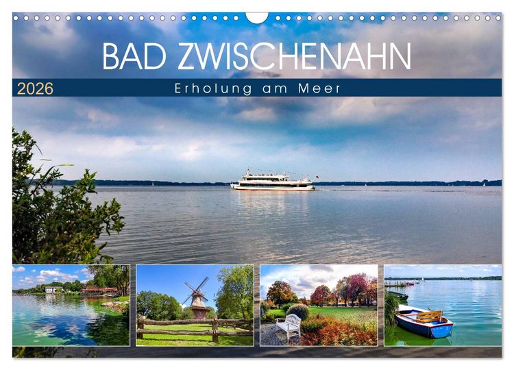 Produktbild: Bad Zwischenahn - Erholung am Meer (Wandkalender 2026 DIN A3 quer), CALVENDO Monatskalender