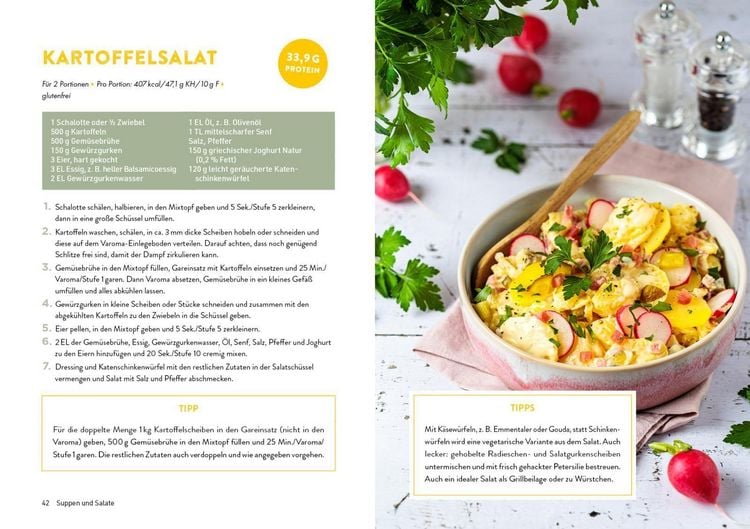 Produktbild: Das geniale High-Protein-Kochbuch f&uuml;r den Thermomix&reg;