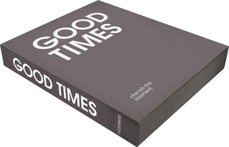 Produktbild: EIBERT Fotobox mit Ringbuch, Good Times schwarz