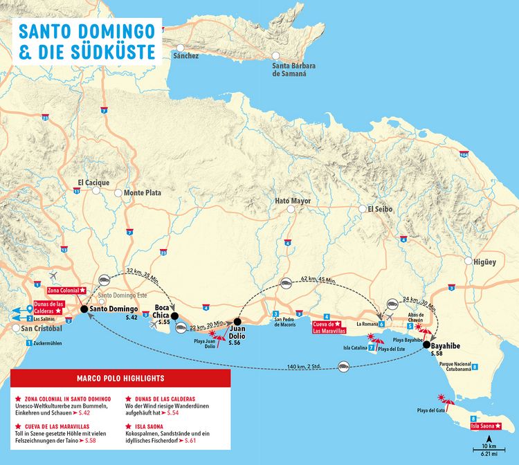 Produktbild: MARCO POLO Reisef&uuml;hrer Dominikanische Republik