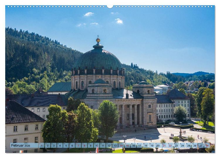 Produktbild: Nationalpark Schwarzwald &ndash; abwechslungsreiche Landschaften und urbane Impressionen (Wandkalender 2026 DIN A2 quer), CALVENDO Monatskalender