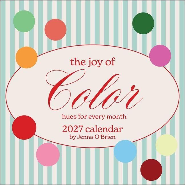 Produktbild: The Joy of Color 2027 Wall Calendar