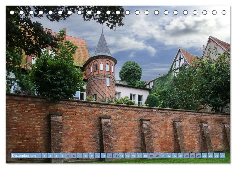 Produktbild: Stralsund und die Boddenlandschaft (Tischkalender 2026 DIN A5 quer), CALVENDO Monatskalender